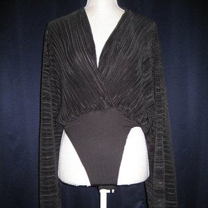 black sexy top size M/L